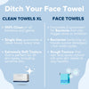 Clean Skin Towels XL- 50 CT