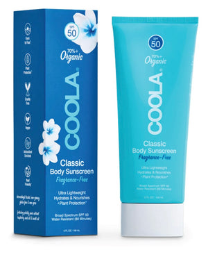 Classic Body Organic Sunscreen Lotion SPF 50 - Fragrance Free